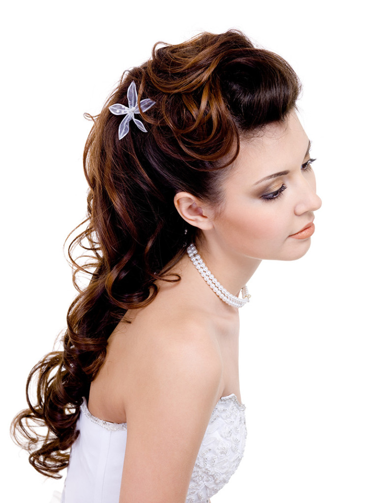 beautiful wedding hairstyle